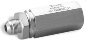 Stainless steel check valve / in-line - 1/4" - 2", max. 414 bar | 6C, 3C series