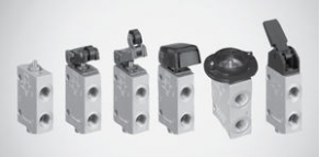 Poppet pneumatic directional control valve / 3/2-way control / mechanically-operated - max. 10 bar, 250 l/min | AP series