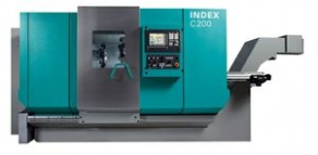 CNC turning center / double-spindle / three-turret - max. 90 mm | C200