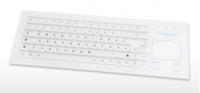 Keyboard with touchpad / for medical applications - IP65 | HospiTouch