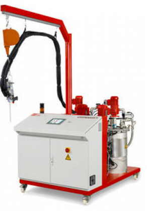 Resin mixer-dispenser / with gear pump - compomix series