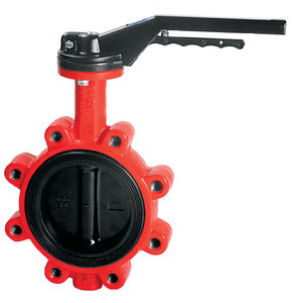 Lever butterfly valve / lug type - DN 40 - 400, PN 10 - 16 | 124