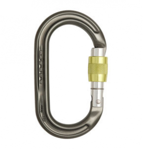 Locking carabiner / aluminium / symmetrical / oval - 25 kN | Ultra O series