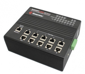 Industrial Ethernet switch / PoE / managed - 8-Ports, 10/100BASE-TX, IEEE802.3at