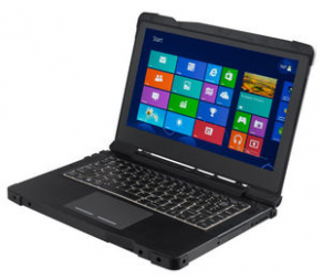Rugged notebook - 13.3", Intel-Core i7 , 8 GB | Lizard® RS11 