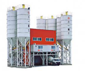 Horizontal concrete mixing plant - 100 - 115 m³/h | HZS120