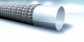 Stainless steel hose / PTFE / medium-pressure / high-temperature - DN 5 - 25, 3/16" - 1", 80 - 264 bar | TF series