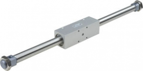 Pneumatic cylinder / rodless / magnetically-coupled - ø 16 - 25 mm, 2 - 7 bar 