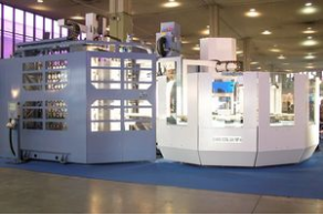 CNC machining center / 4-axis / horizontal / high-precision  - 1200 x 850 x 850 mm | CLOCK 1200