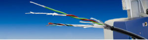 Data transmission cable / PVC-sheathed / flexible