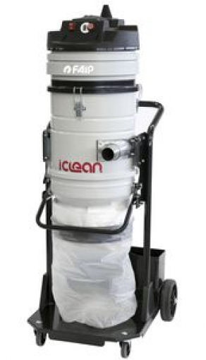 Industrial vacuum cleaner / dry / single-phase / with self-cleaning filter - SERIE 235 - 350 ICLEAN
