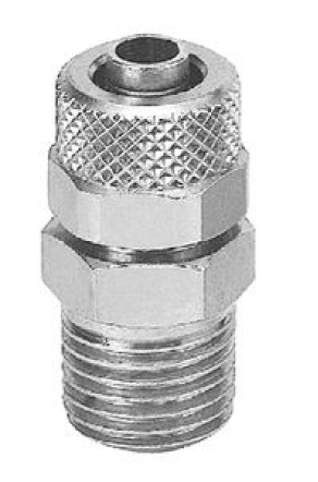 Compression fitting / brass / nickel-plated - max. 15 bar | RB series