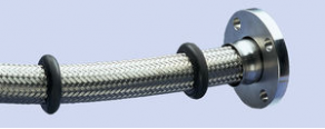 Stainless steel hose / with scuff rings - 25 - 50 mm | Bioflex Ultra