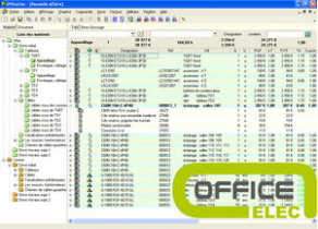 Electrical installation quotation software with automatic layout - Office ELEC