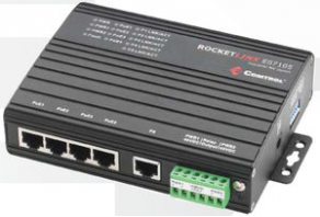 Industrial Ethernet switch / unmanaged / PoE - 4 ports, 10/100 MB | ES7105