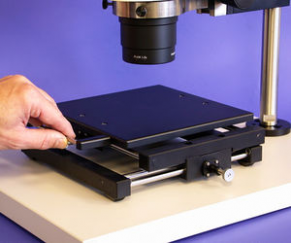 Manual positioning stage / for microscopes
