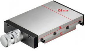 High-accuracy micro-positioning table - max. 8 100 N, 50 - 100 mm | 125 series