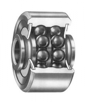 Ball bearing / double-row / for heavy loads / for aeronautics - DPP-W series