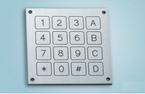 Aluminium keypad / stainless steel / IP69 - KBF series