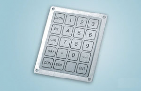 Aluminium keypad / stainless steel / IP69 - KBH series