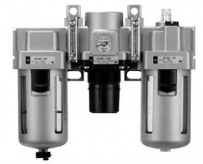 Compressed air filter-regulator-lubricator - AC Series