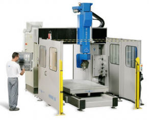 CNC machining center / 5-axis / universal / with moving table - max. 2050 x 3100 x 900 mm | NORMAPROFIL WINNER line