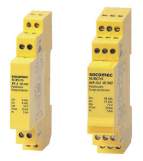 Type 3 surge arrester / DIN rail / in-line / for telecom applications - 5 kA | SURGYS RS-3, mA-3, TEL-3