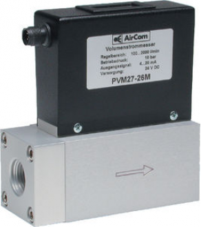 Thermal mass flow controller / for gas / analog - PVM