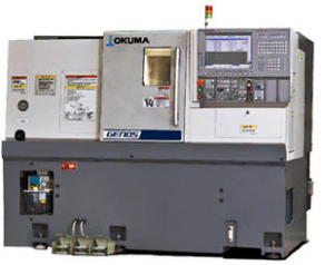 CNC lathe / horizontal / 2-axis / compact - max. ø 200 mm | GENOS L200-M