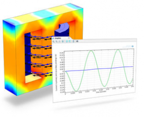 Electromagnetic field simulation software / 2D / 3D - AC/DC Module