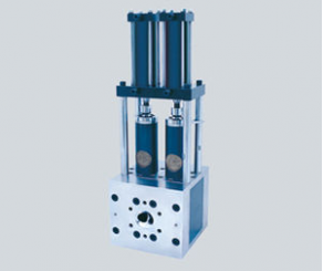 Continuous screen changer / hydraulic / double-piston - CDB series