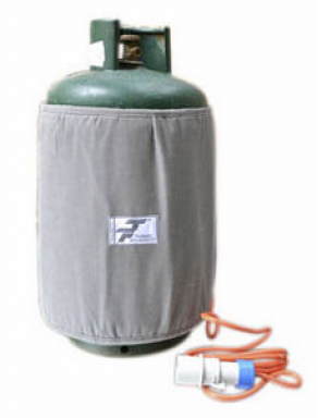 Gas bottle heater