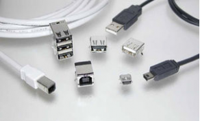 USB connector - 1.5 - 12 Mbps