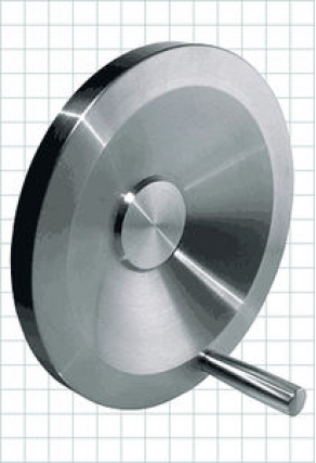 Operating handwheel / stainless steel / solid - 306