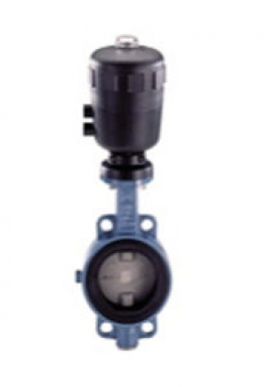 Pneumatically-actuated butterfly valve - DN 15 - 100 | 2672 series
