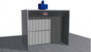 Open paint booth / dry filter / automatic - Eurodry series