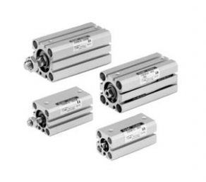 Pneumatic cylinder / double-acting / compact - 5 - 300 mm | C(D)QS series