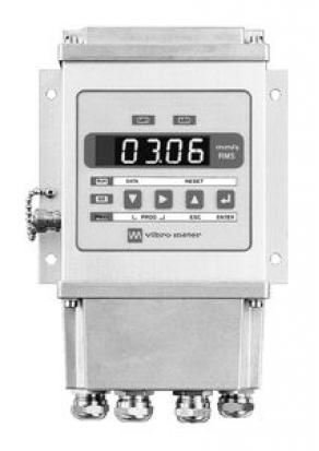 Vibration monitoring system bearing - 9.5 - 105 mV/g, 10 - 500 mm/s | VMU 100