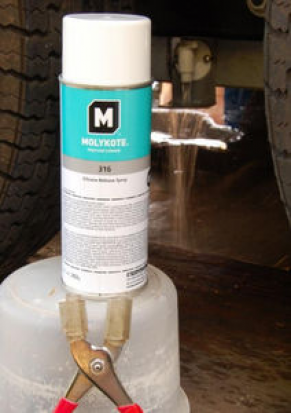 Dry lubricant spray / agent - max. 42 °C | MOLYKOTE® 316