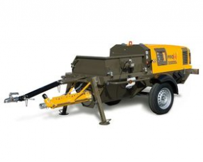 Screw pump / hydraulic / diesel engine / cement - max. 300 l/min | PRO H CL