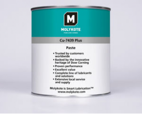 Lubricant paste / anti-seize - max. 650 °C | MOLYKOTE® CU-7439