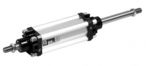 Pneumatic cylinder / double-acting / for steel or aluminum profile / for aluminum - max. 10 bar | 1319 series