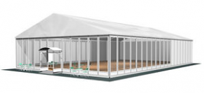 Large tent for event organization - Carbon-Alloy Design