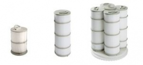 Pleated filter cartridge / for liquids - 1.6 - 10 m² | L-TECH series
