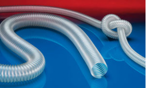 Suction hose / polyurethane / stainless steel / flexible - PROTAPE® PUR-INOX 330 MHF