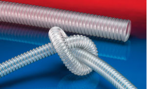 Suction hose / transport / stainless steel / polyurethane - AIRDUC® PUR-INOX 351 MHF