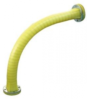 Pneumatic pipe elbow / wear-resistant / for pneumatic conveying - max. 1.5 bar | EXTRACURVE® 