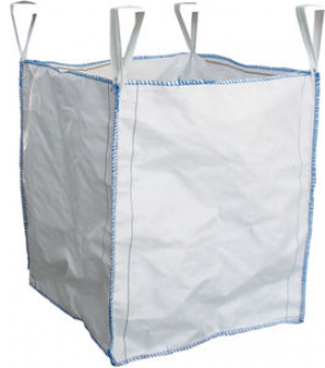 Big bag with fabric oil filter - max. 900 x 900 x 1 200 mm