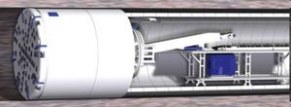 Tunnel boring machine single shield TBM - ø 1.6 - 15 m)