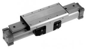 Pneumatic cylinder / rodless / double-acting - ø 25 - 50 mm, max. 8 bar, -10 °C ... +80 °C | 448 series